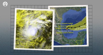 'Nace' la tormenta tropical 'Milton' frente a Veracruz... ¿cuándo se convertirá en huracán?