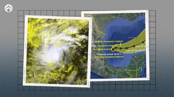 'Nace' la tormenta tropical 'Milton' frente a Veracruz... ¿cuándo se convertirá en huracán?