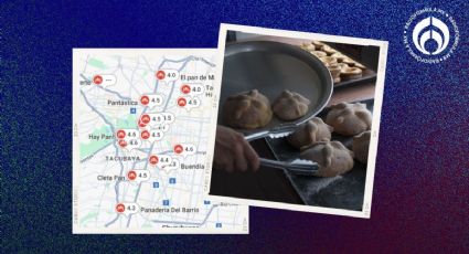 Estas son las mejores panaderías para comprar pan de muerto en CDMX, según Google Maps