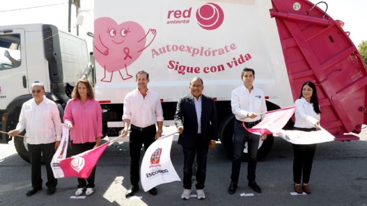 Arrancan campaña contra el cáncer de mama en Escobedo NL