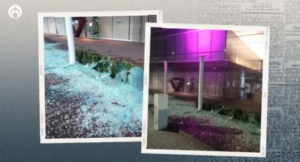 Vandalizan el INAI: destrozan vidrios en sede del instituto en CDMX (FOTOS)