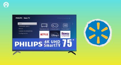 Walmart rebajó con más de 9 mil pesos esta pantalla Philips de 75 pugadas, es 4K y UHD