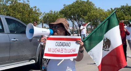 Continúa la lucha contra la Reforma Judicial: trabajadores toman la entrada a la ciudad de La Paz