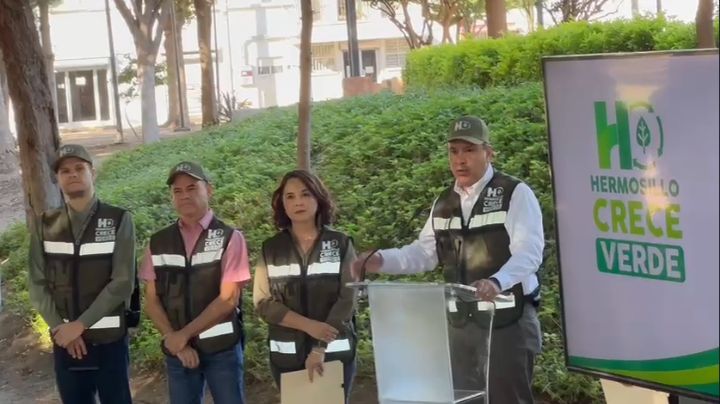 Presentan plan de reforestación para Hermosillo