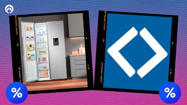 Sam's Club rebaja el refrigerador Hisense de dos puertas que ahorra luz, es moderno y de alta gama