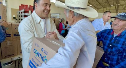 Entregan apoyos alimentarios en comunidades de San Juan del Río