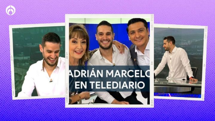 Adrián Marcelo presume su regreso a la televisión en reconocido noticiero de Monterrey