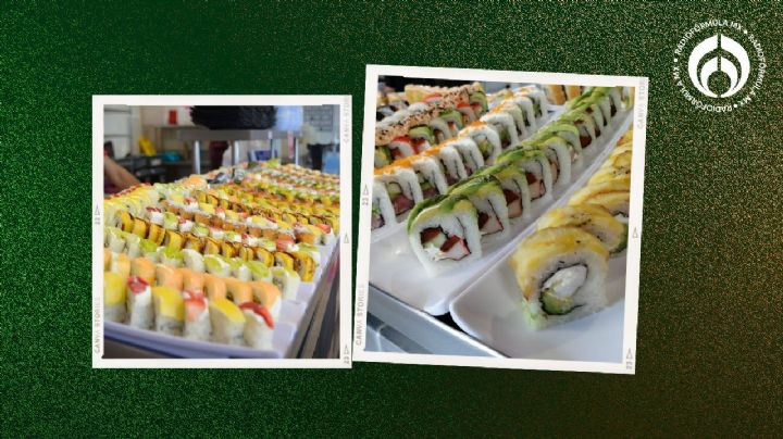 El buffet para comer todo el sushi y el ramen que quieras por sólo 209 pesos