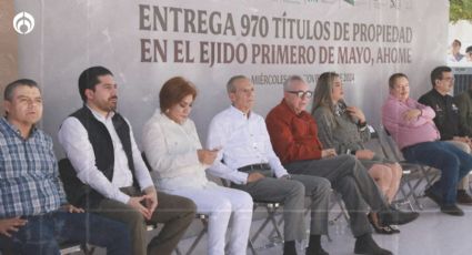 Gobiernos en Sinaloa, brindan certeza jurídica y bienestar para Ahome