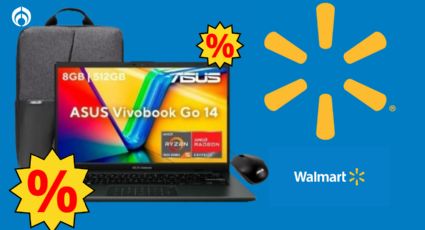 Walmart remata solo hoy una potente laptop antes del Buen Fin; incluye mochila y mouse de regalo