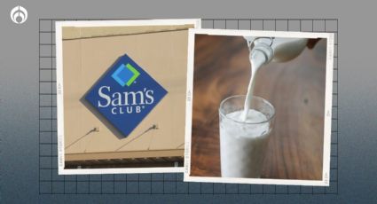 Sam's Club vende barata caja con 12 leches 100% de vaca, con vitaminas A y D y aval de Profeco