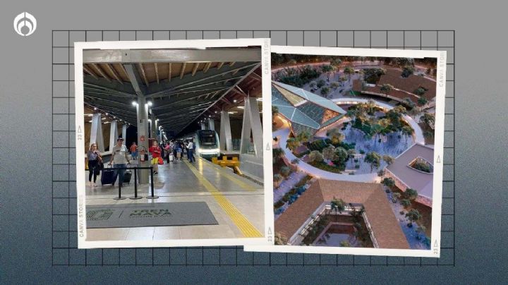 Hablando de AMLO: así luce la estación del Tren Maya 'vecina' a su finca en Palenque (FOTOS)