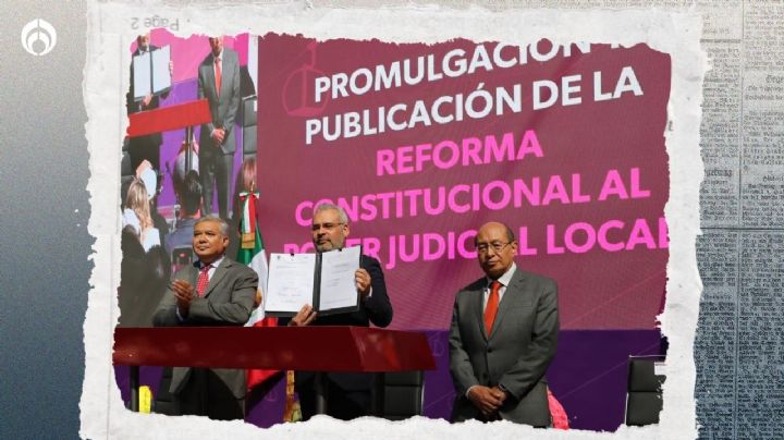 Michoacán, primer estado en promulgar la Reforma Judicial local, celebra Bedolla