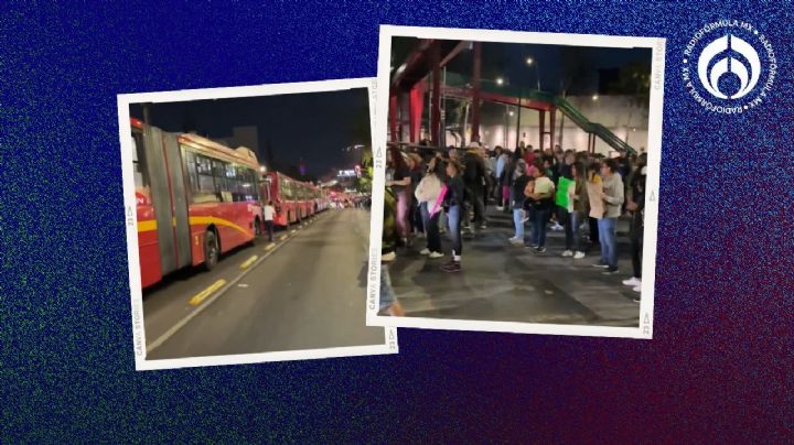 Protesta en Buenavista: vecinos cierran Insurgentes por falta de agua; afecta al Metrobús