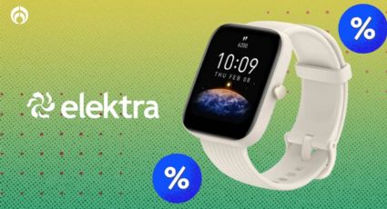 Elektra tiene en oferta smartwatch calificado como Muy Bueno por Profeco; la batería dura 15 días