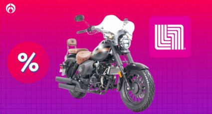 Liverpool aplica rebaja de más de 20 mil pesos a la potente moto Chopper de 5 velocidades