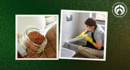 El truco con café para eliminar las manchas amarillas y el olor a orina del baño en sólo 15 minutos