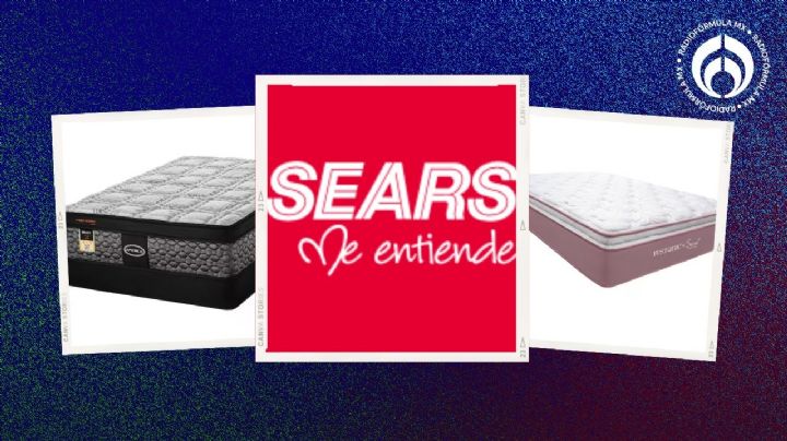 Sears tiene 2X1 en colchones por Buen Fin; hay Luuna, Spring Air y de diferentes tamaños