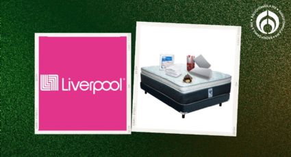 Liverpool 'liquida' por el Buen Fin 2024 este colchón con box; le descuenta 12 mil pesotes