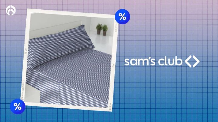 Duerme sin frío con el juego de sábanas de franela que Sam's Club tiene en rebaja