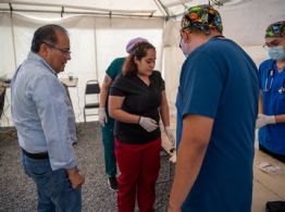 Realizan macro brigada de esterilización de mascotas en Escobedo NL