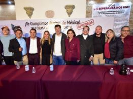 Informa Fernández Noroña avances sobre Reforma Judicial en visita a Sonora