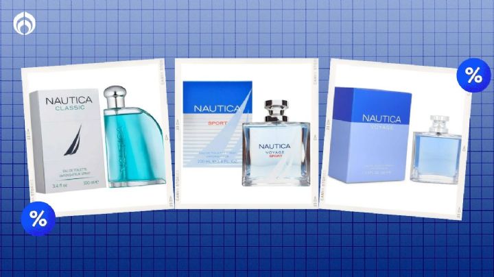 La tienda para comprar perfumes Nautica para hombre en menos de 400 pesos