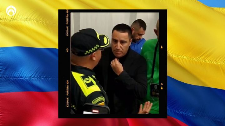 Policía de Colombia se lleva a Efraín Juárez en plena conferencia por provocar pleito en el estadio