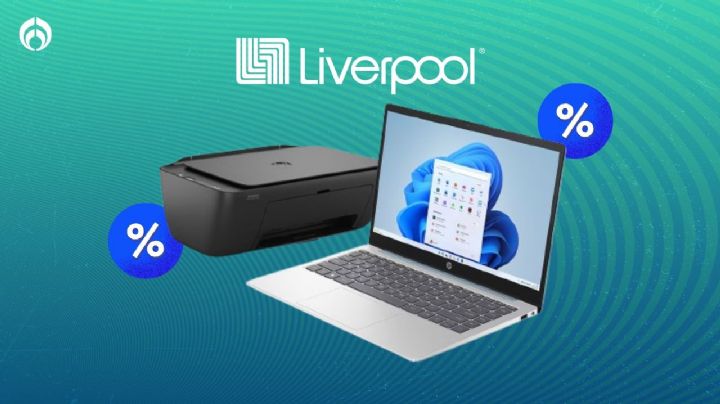 Últimas horas del Buen Fin: Liverpool remata combo de laptop HP con 512GB e impresora a color