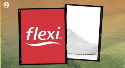 Flexi: 3 pares de tenis totalmente blancos y muy cómodos en 'descuentazo'