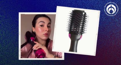 El cepillo secador viral que deja el cabello planchado en minutos y cuesta sólo $127