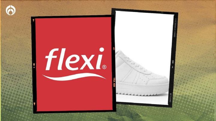 Flexi: 3 pares de tenis totalmente blancos y muy cómodos en 'descuentazo'