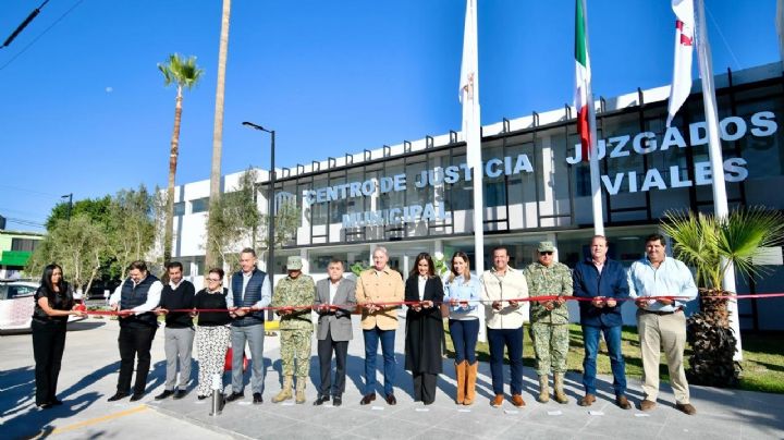 Inauguran nuevo Centro de Justicia Municipal en Torreón, único en el país