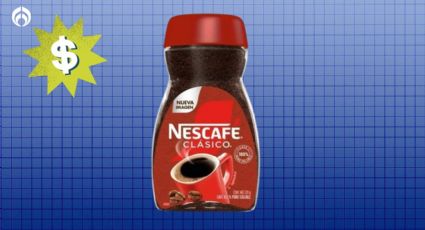 Bodega Aurrera tiene baratísimo el frasco de Nescafé Clásico que rinde hasta 60 tazas