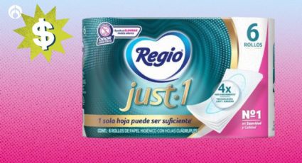 Soriana tiene 'regalado' el papel de baño Regio con hojas cuádruples aprobado por Profeco