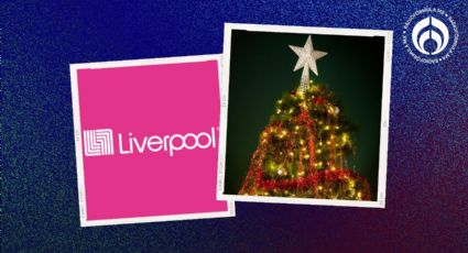 Liverpool 'liquida' este árbol de Navidad Jardimex de tres piezas; está en menos de 1,200 pesos