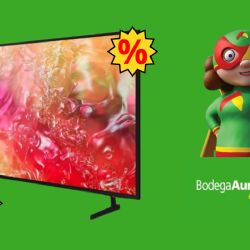 Bodega Aurrera remata casi a mitad de precio esta pantalla Samsung de 43 pulgadas; es 4K y tiene envío gratis