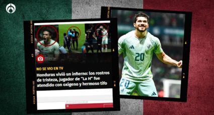 "Pero aquí la chuparon", prensa catracha no digiere el repasón de México a Honduras