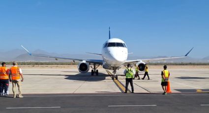 Aeropuerto de La Paz reanuda vuelos desde Los Ángeles tras largos 10 años de espera