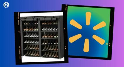 Walmart rebaja a casi mitad de precio esta práctica zapatera con varios compartimentos y puerta