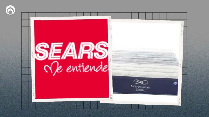 Sears pone en 'remate' sus colchones: 4 modelos de varios tamaños con hasta 60% de descuento