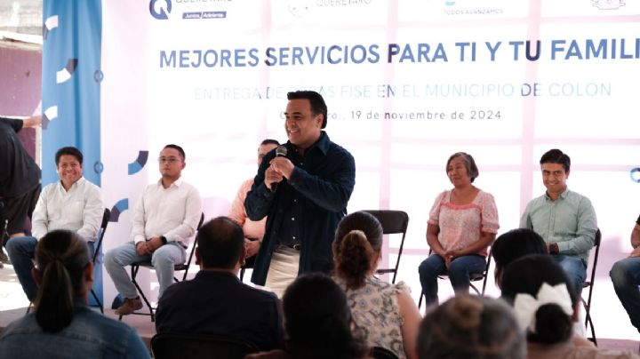 Después de 25 años modernizan drenaje sanitario en localidades del municipio de Colón