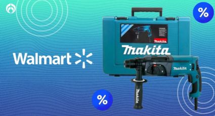 Walmart deja baratísimo el rotomartillo Makita con potencia de 780 watts y 3 modos de operación