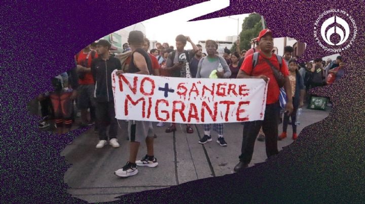 En medio de bloqueos: así avanza la caravana migrante rumbo a EU en México