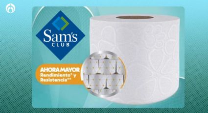 Sam’s Club tiene ‘regalado’ el papel de baño nuevo con mayor rendimiento y resistencia con 40 rollos