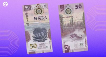 Serie y características del billete de 50 pesos por el que dan 500 mil pesos