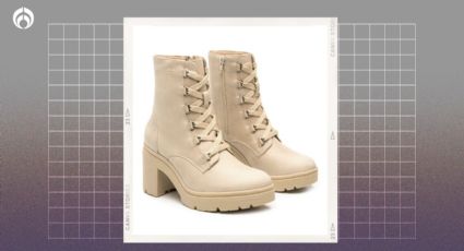 Botas Flexi en 'liquidación': este modelo con tacón y en color beige tiene rebaja del 50%