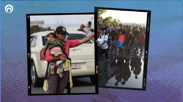 'Efecto' Trump: caravanas migrantes se multiplican en frontera sur de México previo a su mandato