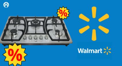 Walmart remata esta parrilla de gas de 5 quemadores; es de acero inoxidable