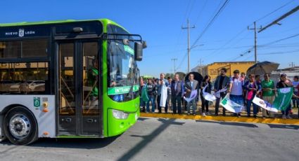 Arrancan primera ruta intramunicipal "La Unidad-Libramiento" en Escobedo NL